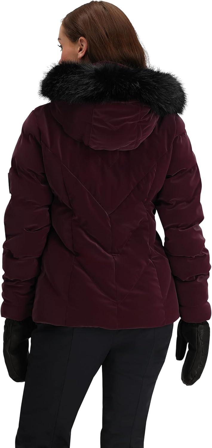 image:imageObermeyer womens Bombshell Luxe JacketCabernet