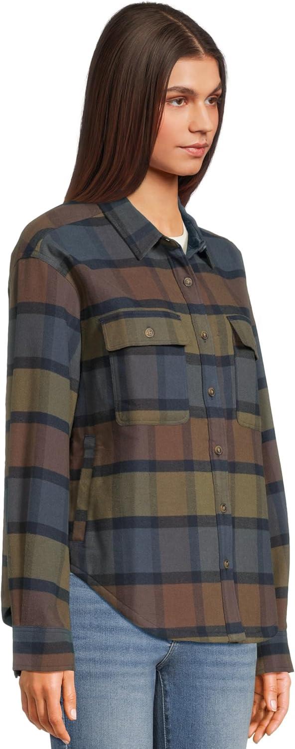 image:imageSalty Crew Womens Fathom FlannelEspresso