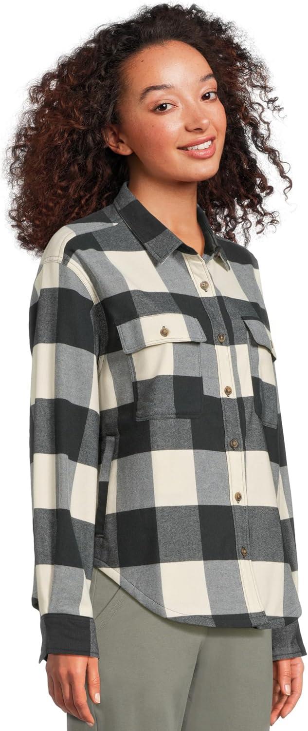 image:imageSalty Crew Womens Fathom FlannelOffwhite