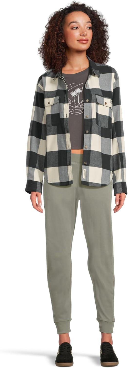 image:imageSalty Crew Womens Fathom FlannelOffwhite