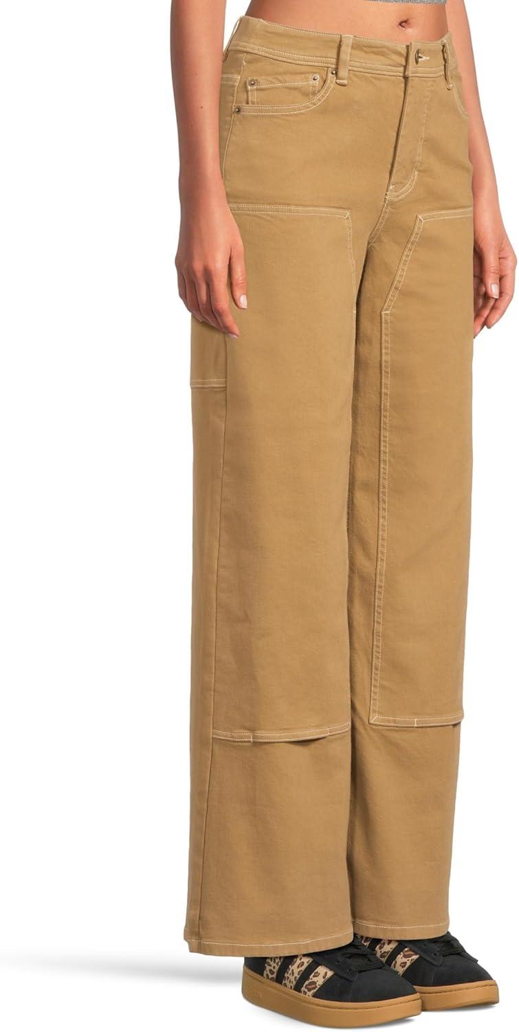 image:imageToadampCo Womens Balsam Wide Leg Utility PantsHoney Brown