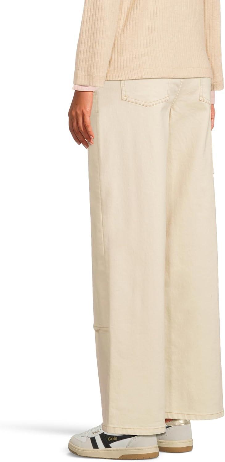 image:imageToadampCo Womens Balsam Wide Leg Utility PantsNatural