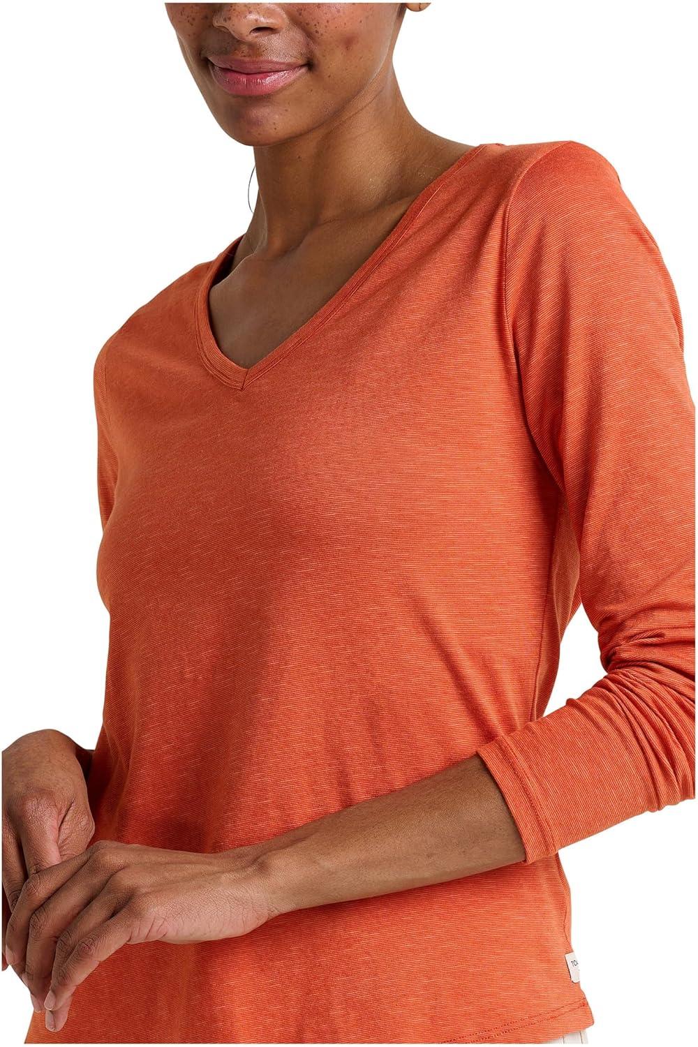 image:imageToadampCo Womens Marley II Long Sleeve TeeBurnt Ochre