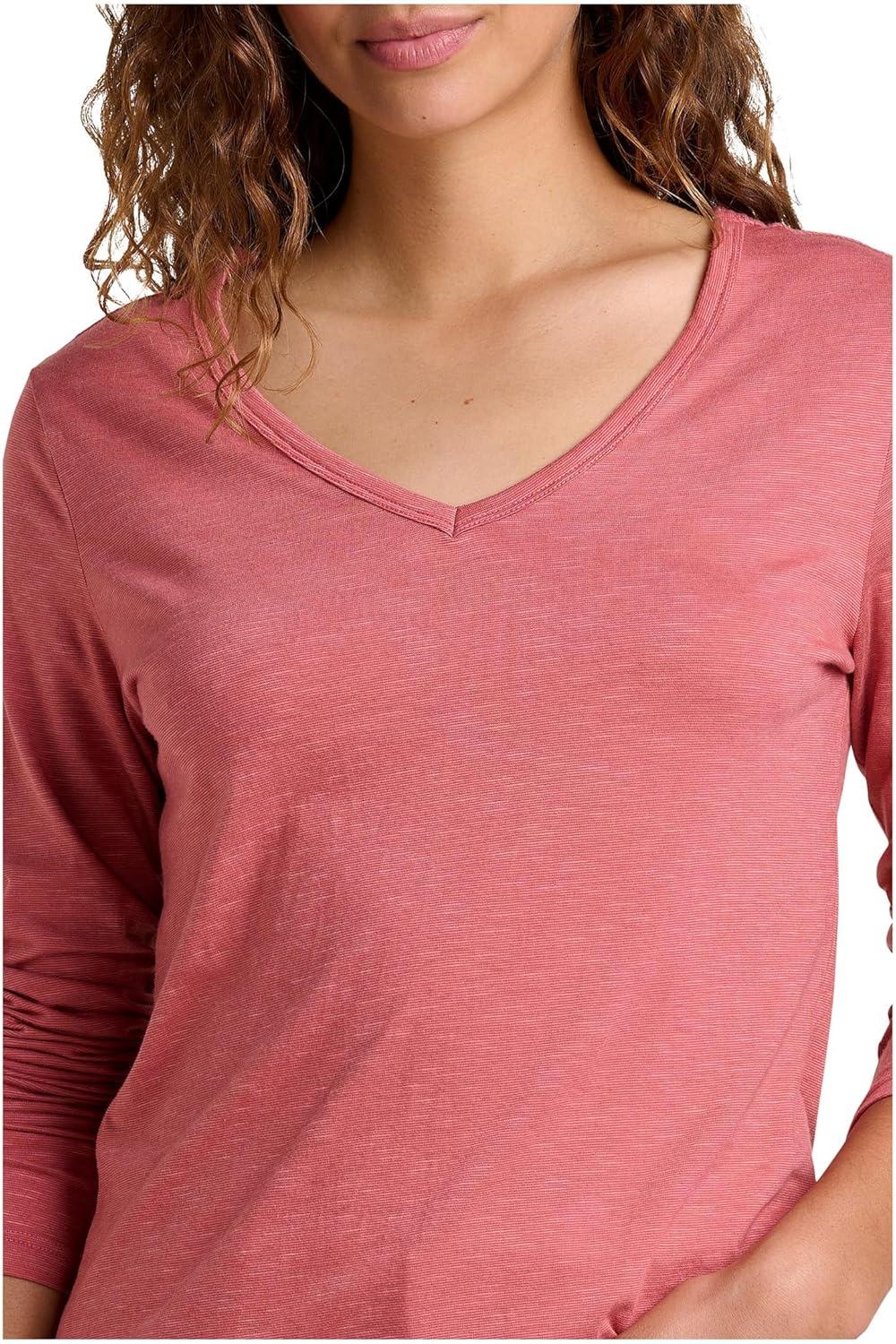 image:imageToadampCo Womens Marley II Long Sleeve TeeDusty Cedar