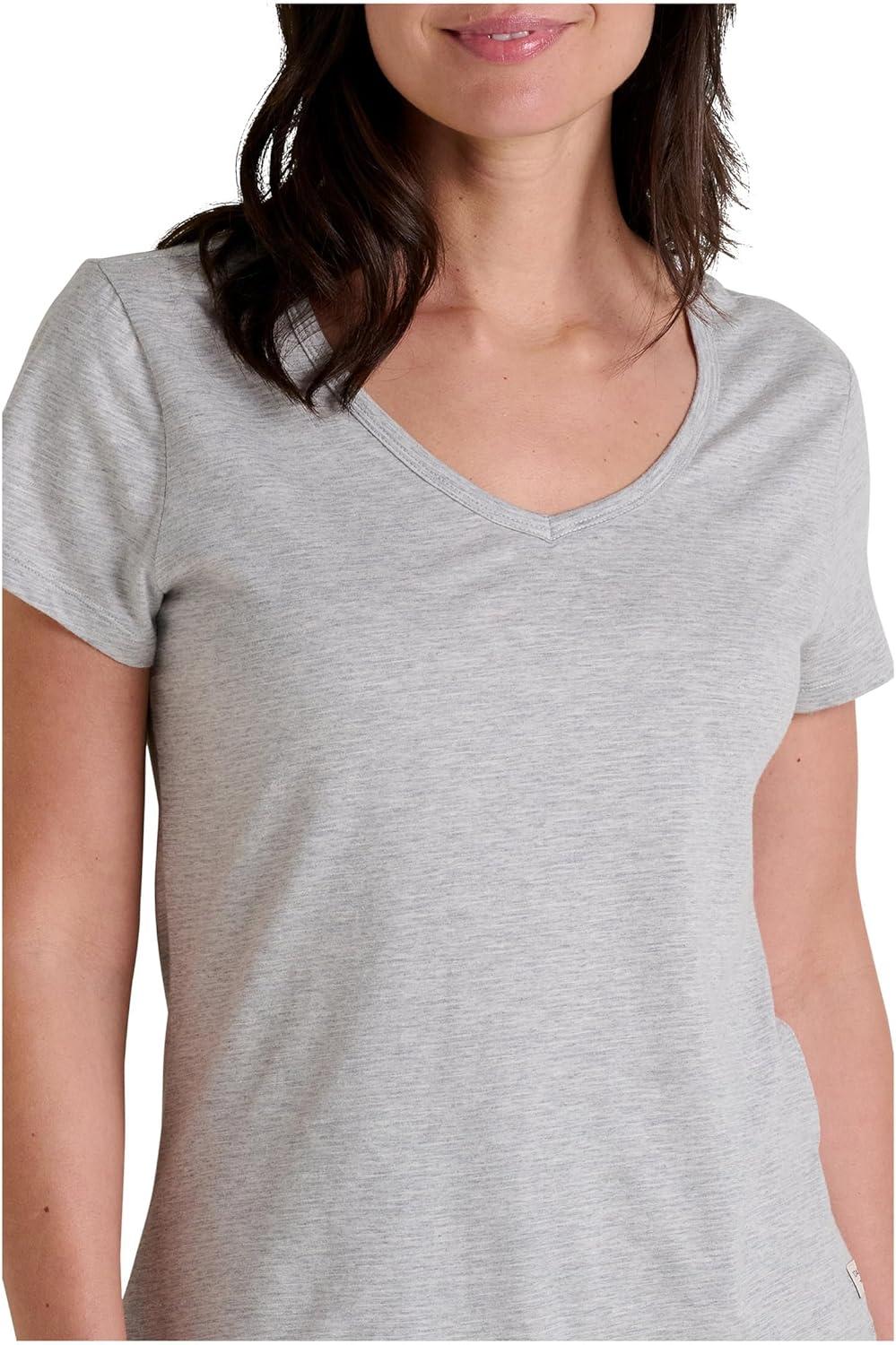 image:imageToadampCo Womens Marley II Short Sleeve TeeLight Heather Grey