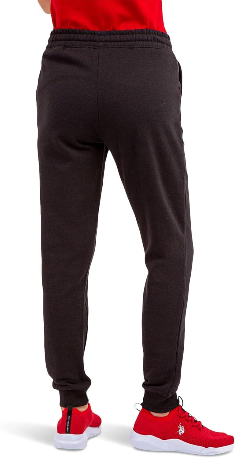 image:imageUS POLO ASSN HighWaist Joggers wPony SweatpantsBlack