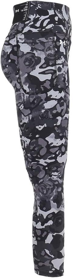 image:imageUnder Armour Womens Motion Print Ankle LeggingsBlackTitan GrayWhite