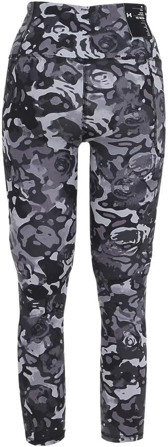 image:imageUnder Armour Womens Motion Print Ankle LeggingsBlackTitan GrayWhite