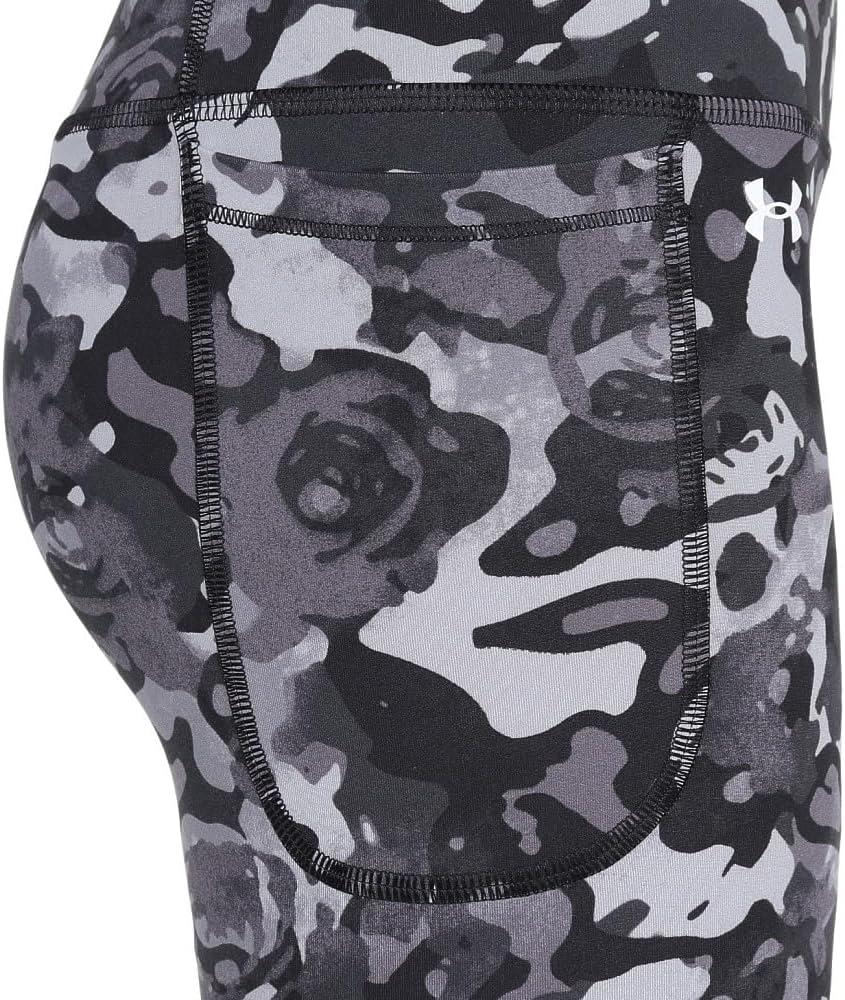 image:imageUnder Armour Womens Motion Print Ankle LeggingsBlackTitan GrayWhite