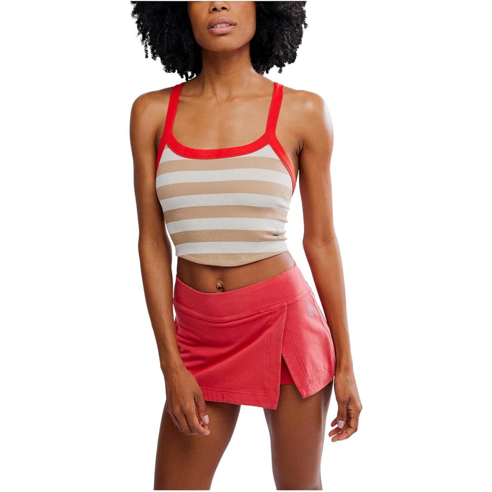 image:imageFree People Womens All Clear Striped CamiWhite Combo