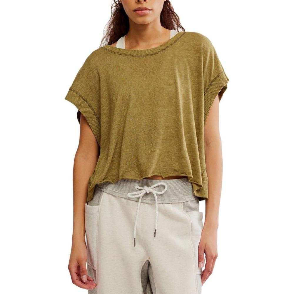 image:imageFree People Womens My Time TeeSeagrass