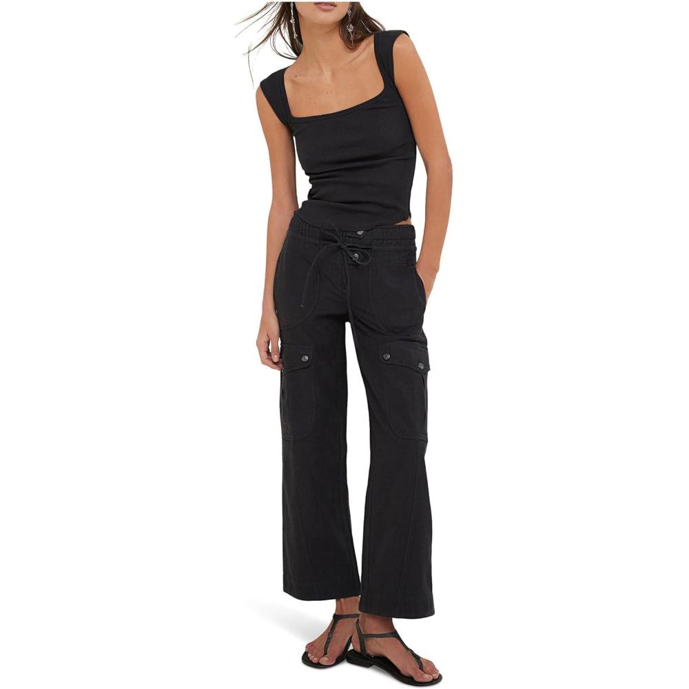 image:imageFree People Womens Park Ave PantsBlack