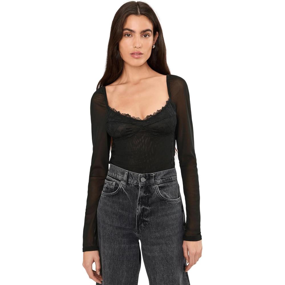 image:imageFree People womens Suddenly Fine BodysuitBlack