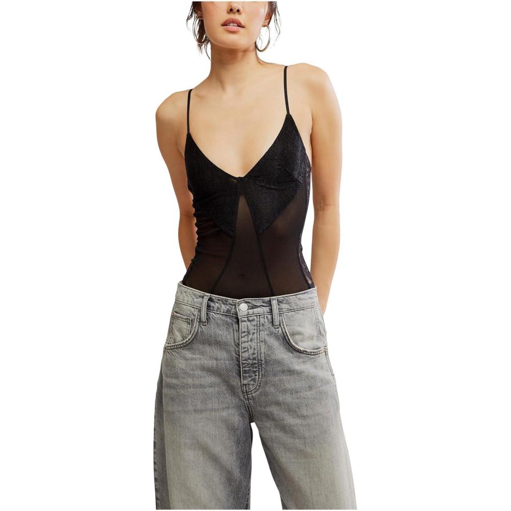 image:imageFree People womens Take My Number BodysuitBlack
