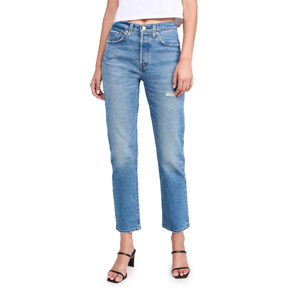 image:imageLevis Womens Premium 501 Original Fit JeansHistorically Blue