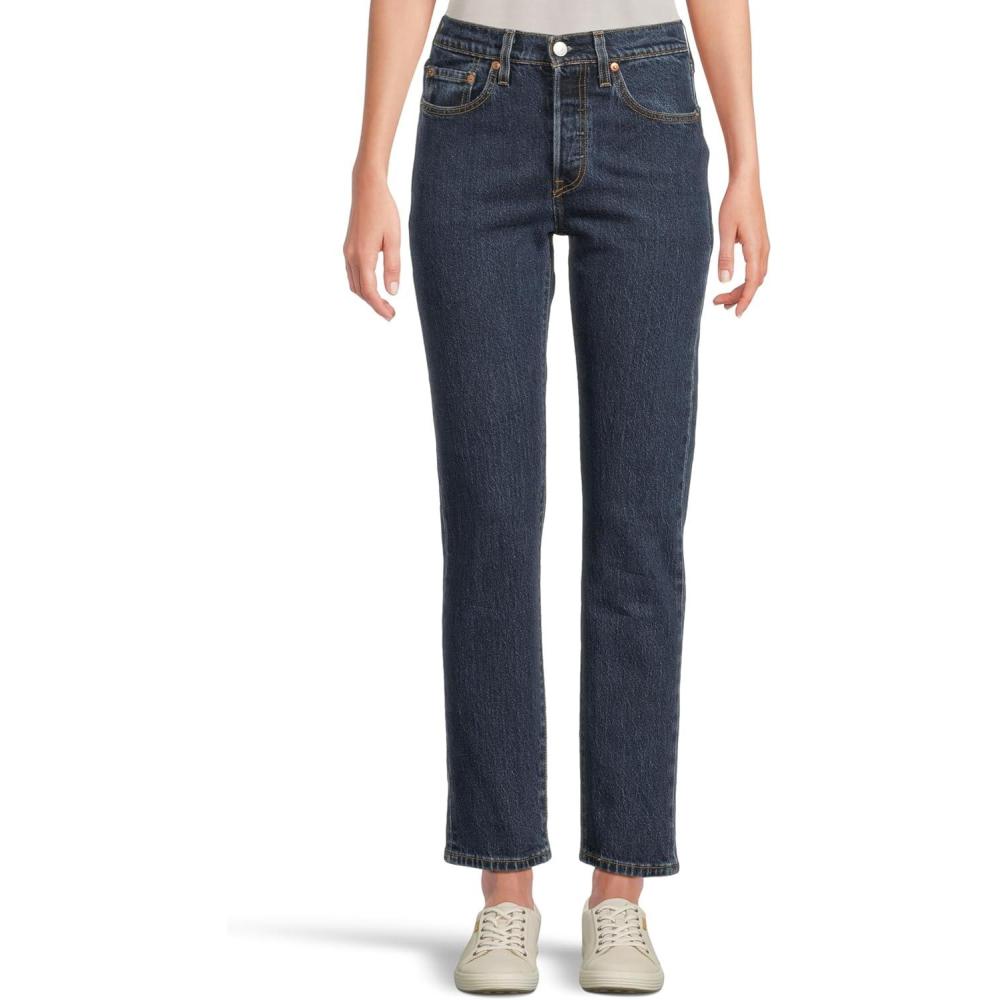 image:imageLevis Womens Premium 501 Original Fit JeansSalsa Stonewash