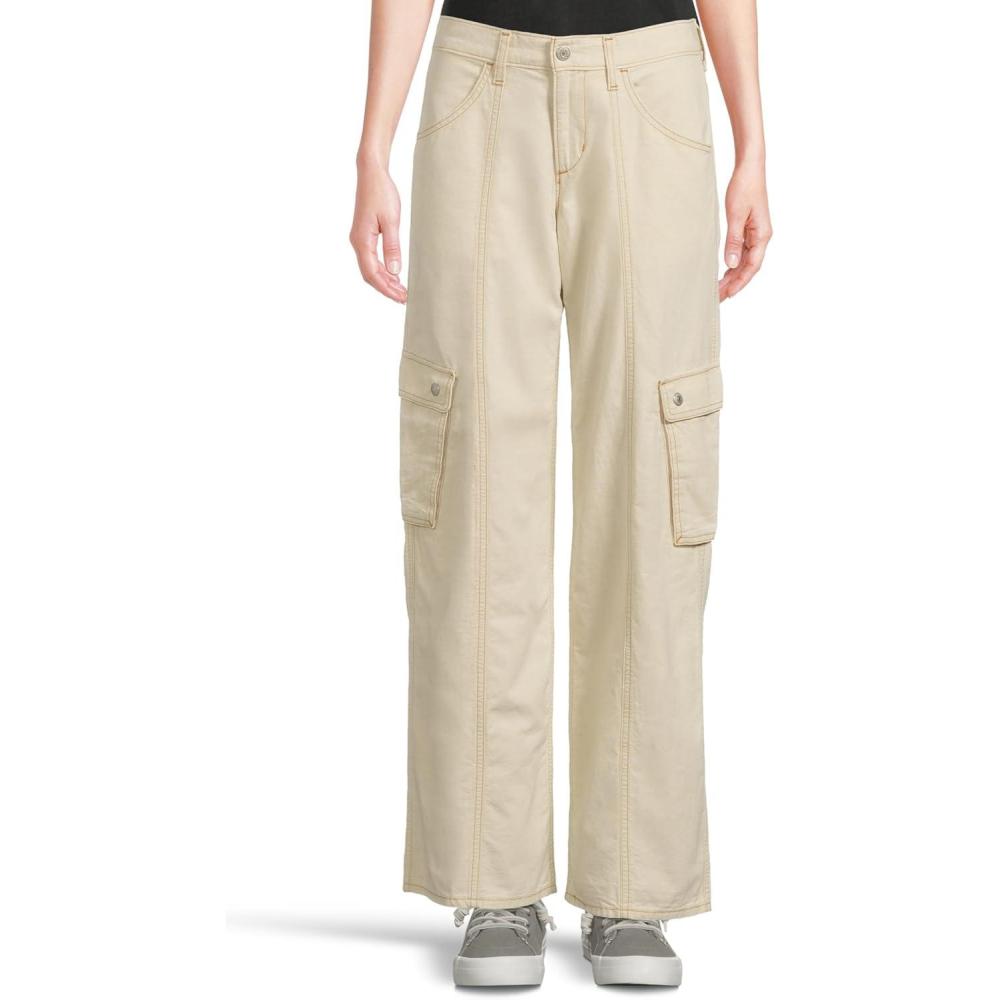 image:imageLevis Womens Superlow Loose Cargo PantsBreezy Ecru