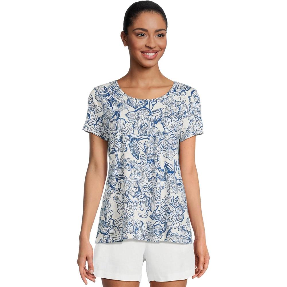 image:imageLilly Pulitzer Womens Etta Scoop NeckCoconut Unforgettable