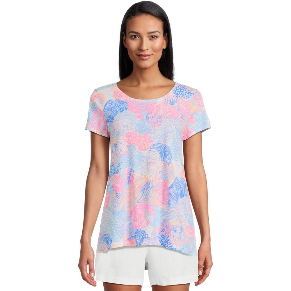 image:imageLilly Pulitzer Womens Etta Scoop NeckMulti Roar of the Seas