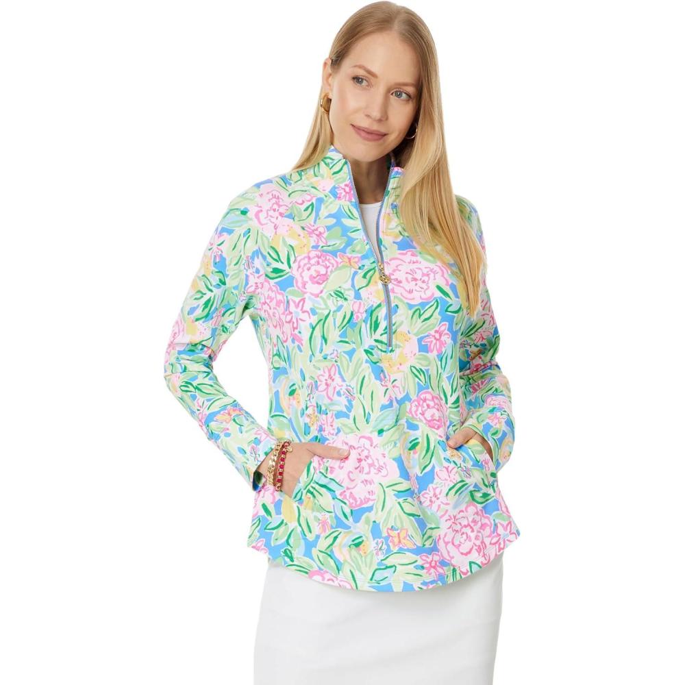 image:imageLilly Pulitzer Womens UPF 50 Skipper PopoverMulti Grove Garden
