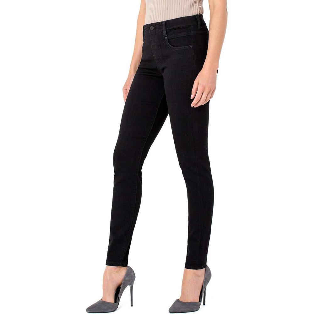 image:imageLiverpool Gia GliderRevolutionary PullOn JeansBlack Rinse