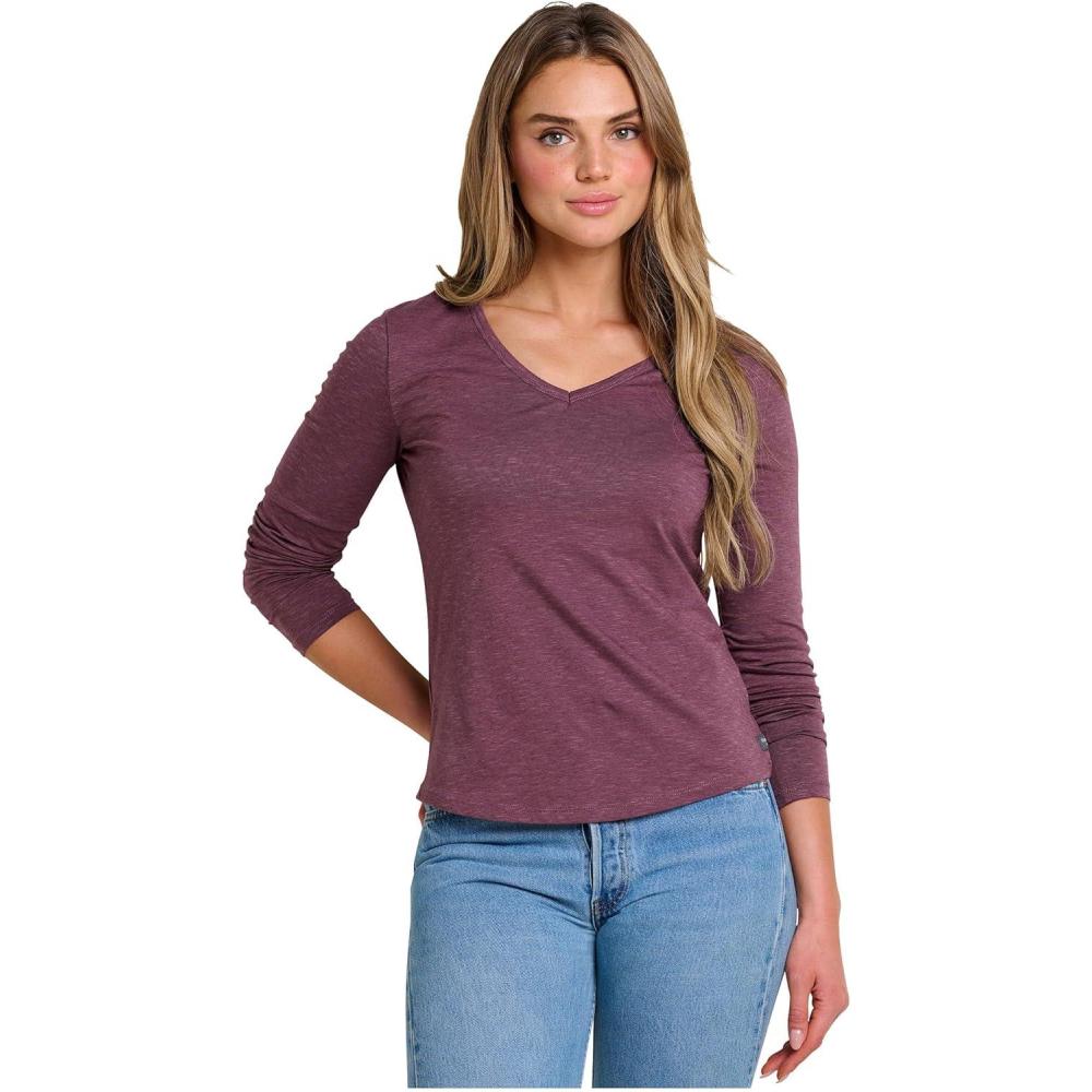 image:imageToadampCo Womens Marley II Long Sleeve TeeHuckleberry