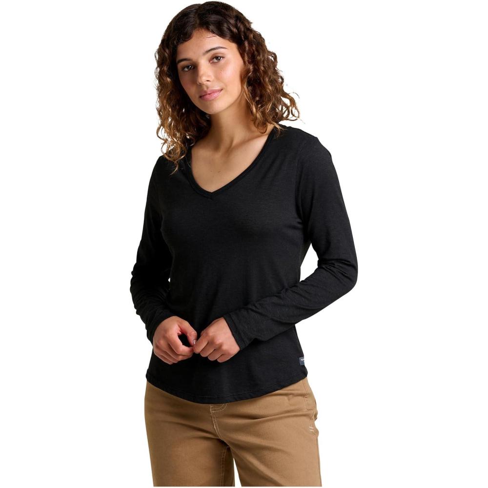 image:imageToadampCo Womens Marley II Long Sleeve TeeTrue Black