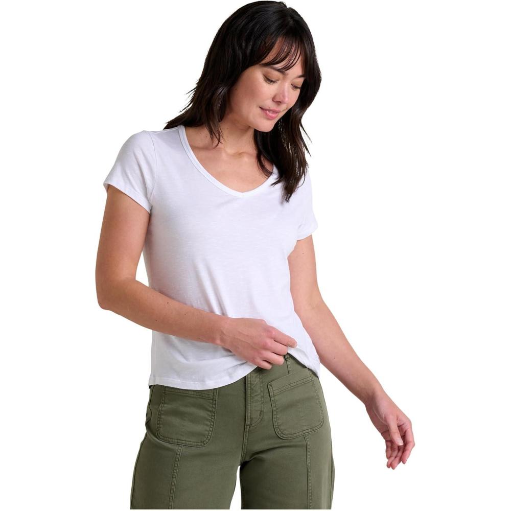 image:imageToadampCo Womens Marley II Long Sleeve TeeTrue White