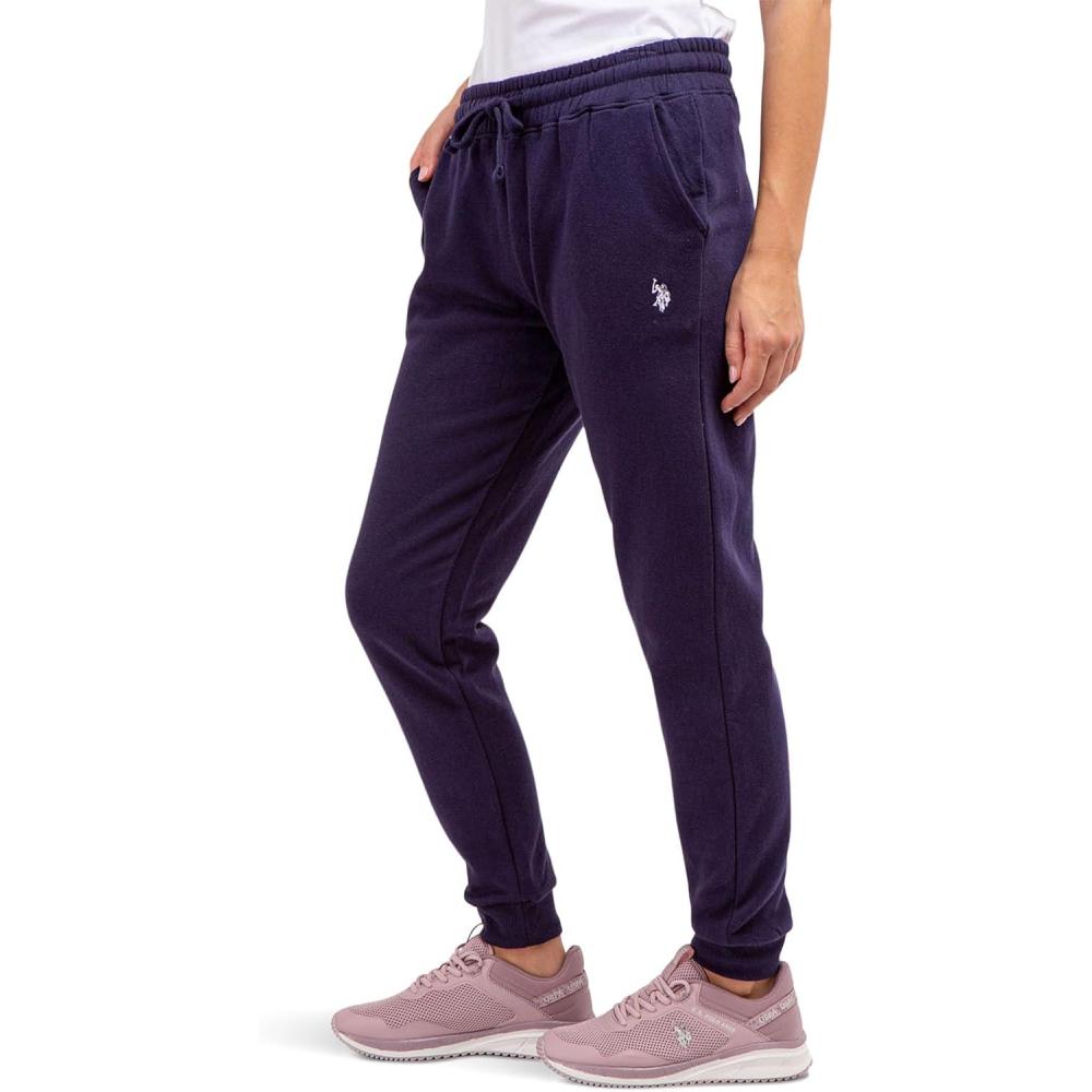 image:imageUS POLO ASSN HighWaist Joggers wPony SweatpantsEvening Blue
