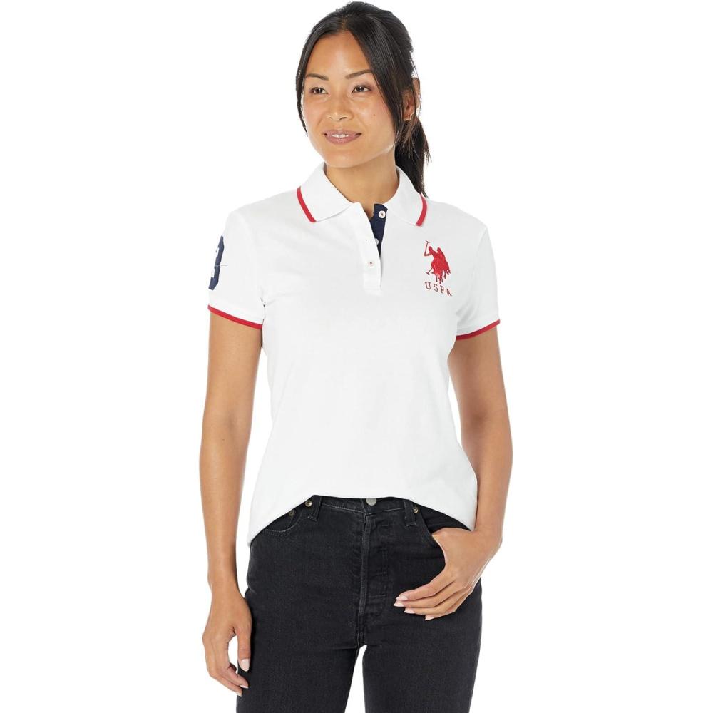 image:imageUS POLO ASSN Triple Crown Polo White MD
