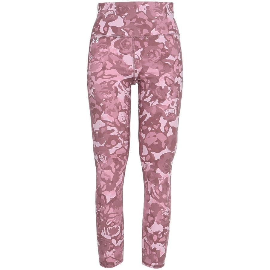 image:imageUnder Armour Womens Motion Print Ankle LeggingsPrime PinkPink ElixirWhite