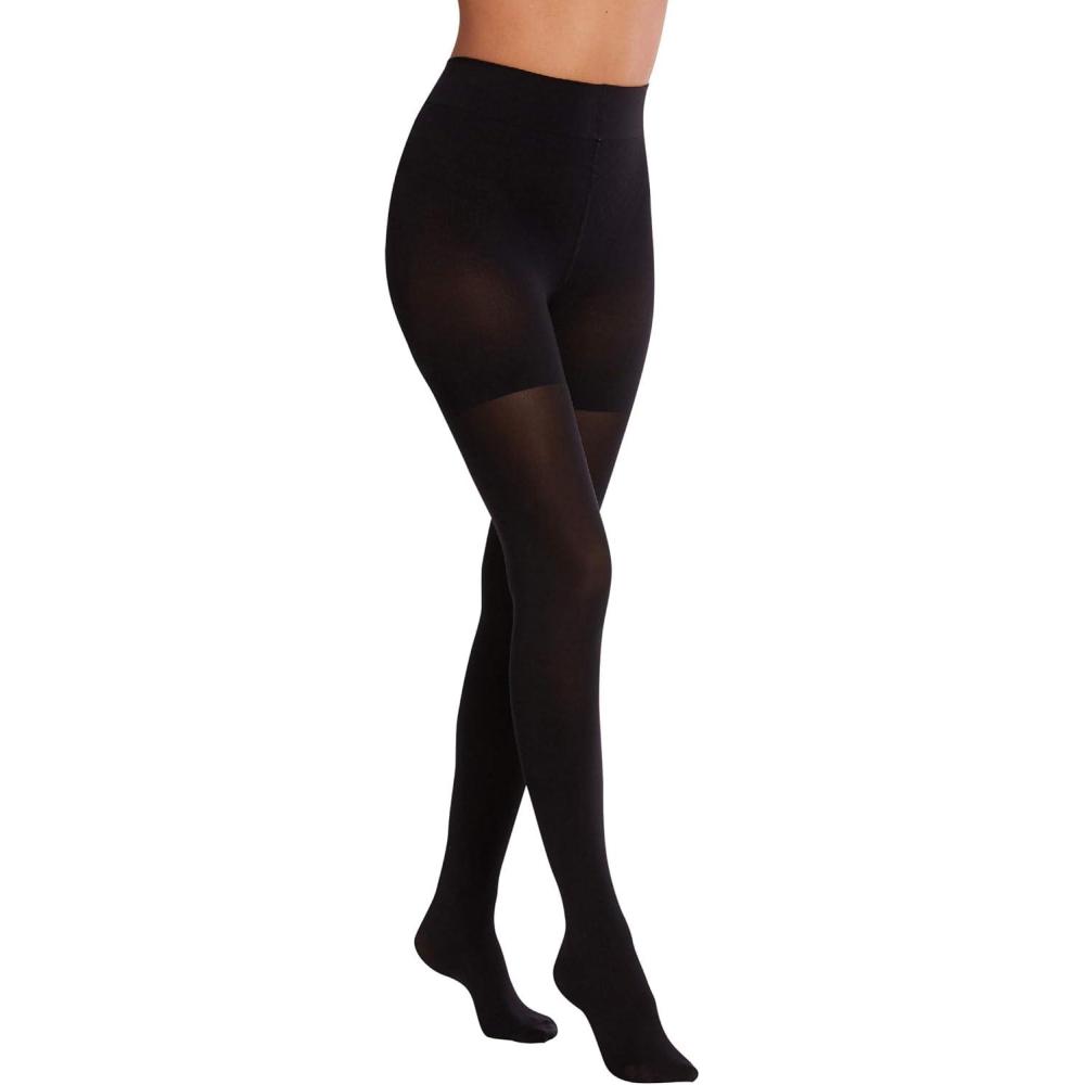 image:imageWolford Tummy 66 Denier Control Top Sheer Tights Pantyhose Hosiery Firm Control Comfortable Fit Flattering Versatile LegwearBlack