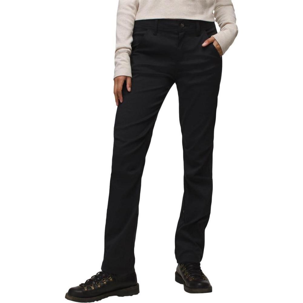 image:imageprAna Womens Stretch Zion Mid Rise PantsBlack