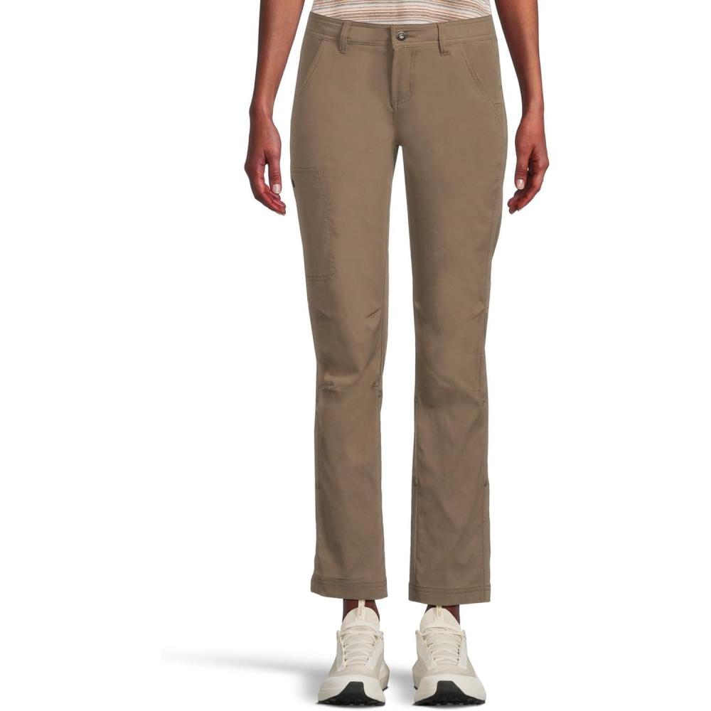 image:imageprAna Womens Stretch Zion Mid Rise PantsMud