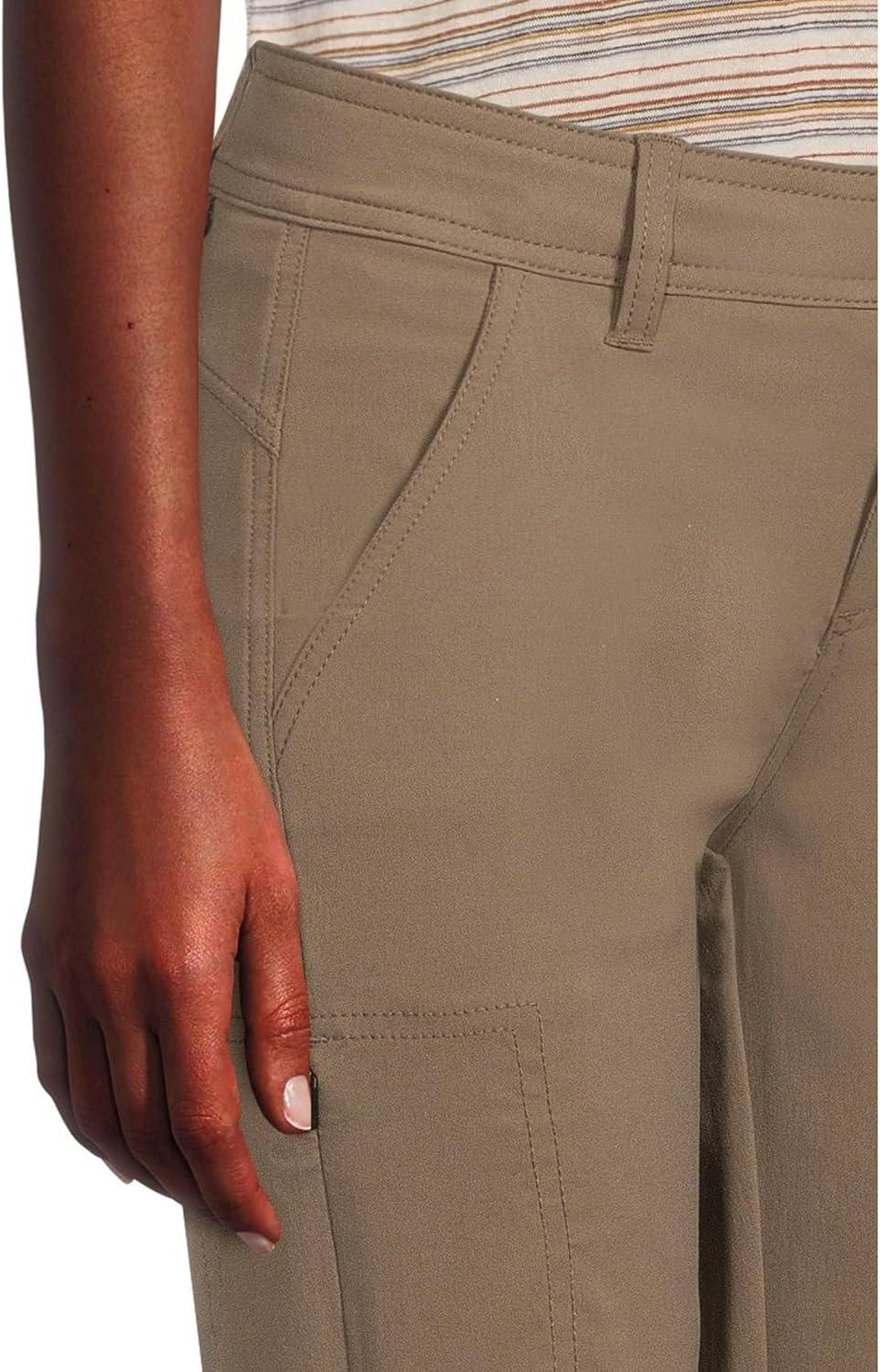 image:imageprAna Womens Stretch Zion Mid Rise PantsMud