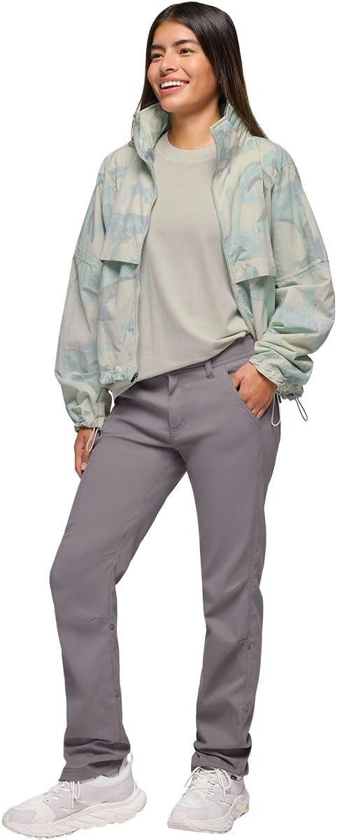 image:imageprAna Womens Stretch Zion Mid Rise PantsPewter