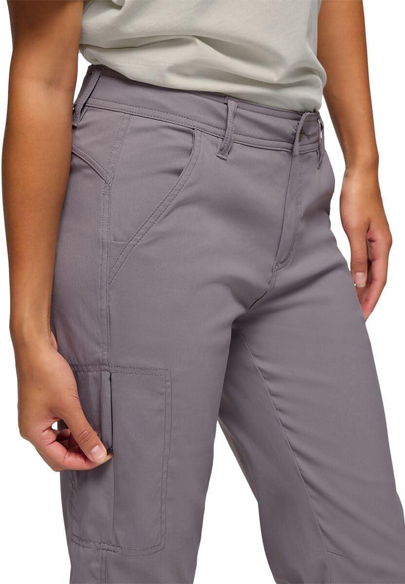 image:imageprAna Womens Stretch Zion Mid Rise PantsPewter