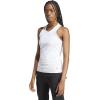 adidas Womens Rib Tank In3623(White)