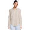 Wicker Tan Ltwt Oxford Stripe