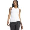 adidas Womens Rib Tank In3623(White)