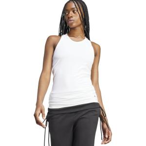 adidas Womens Rib Tank In3623(White)