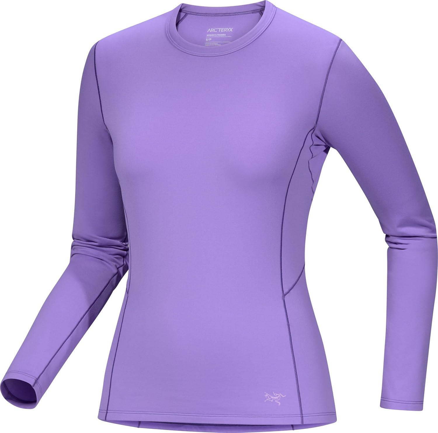 image:imageArcteryx Rho Crew Neck LS Womens Lightweight Microfleece Thermal Base Layer for Women Moisture Wicking Tops for HikingAster