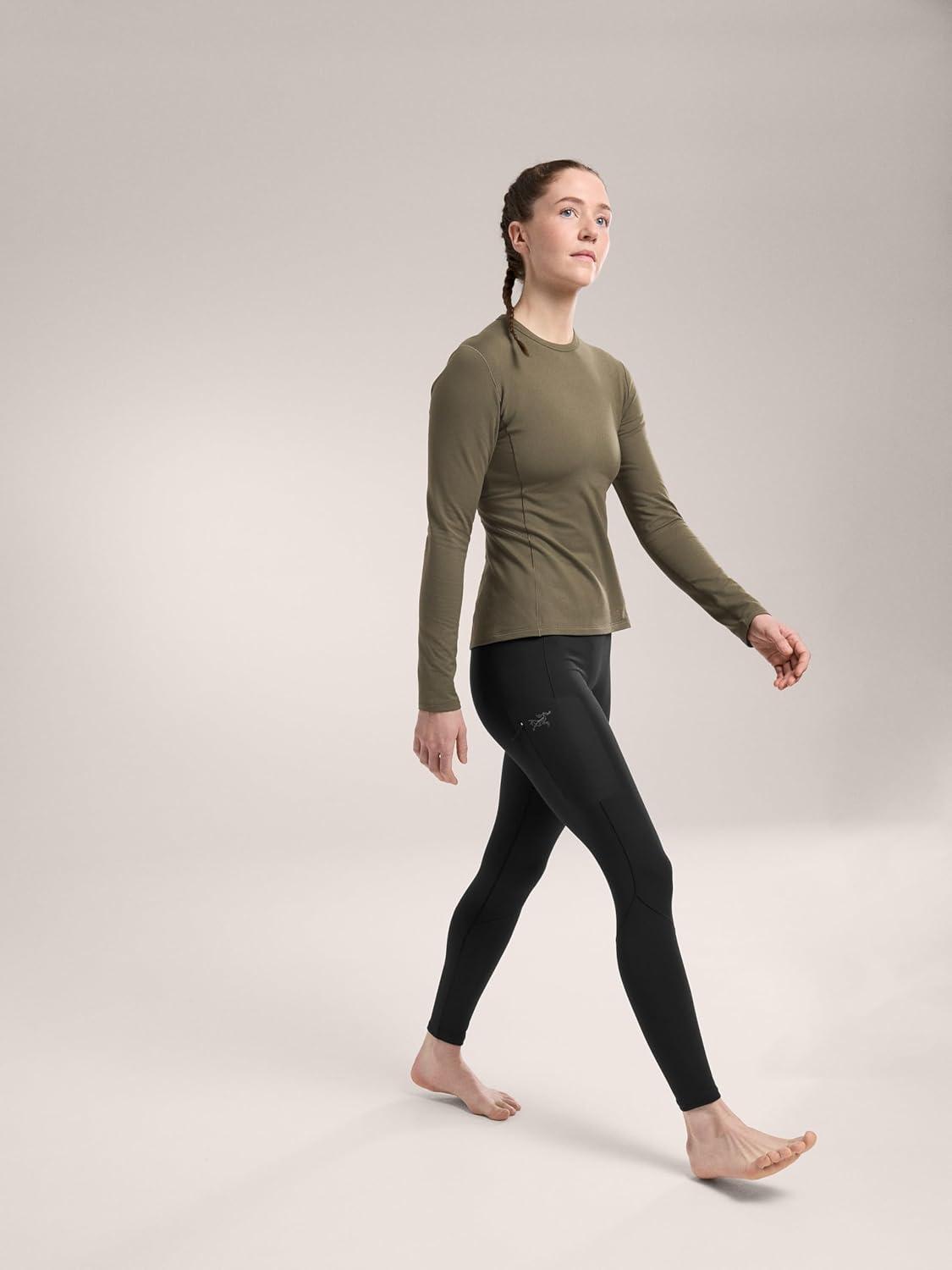 image:imageArcteryx Rho Crew Neck LS Womens Lightweight Microfleece Thermal Base Layer for Women Moisture Wicking Tops for HikingTatsu