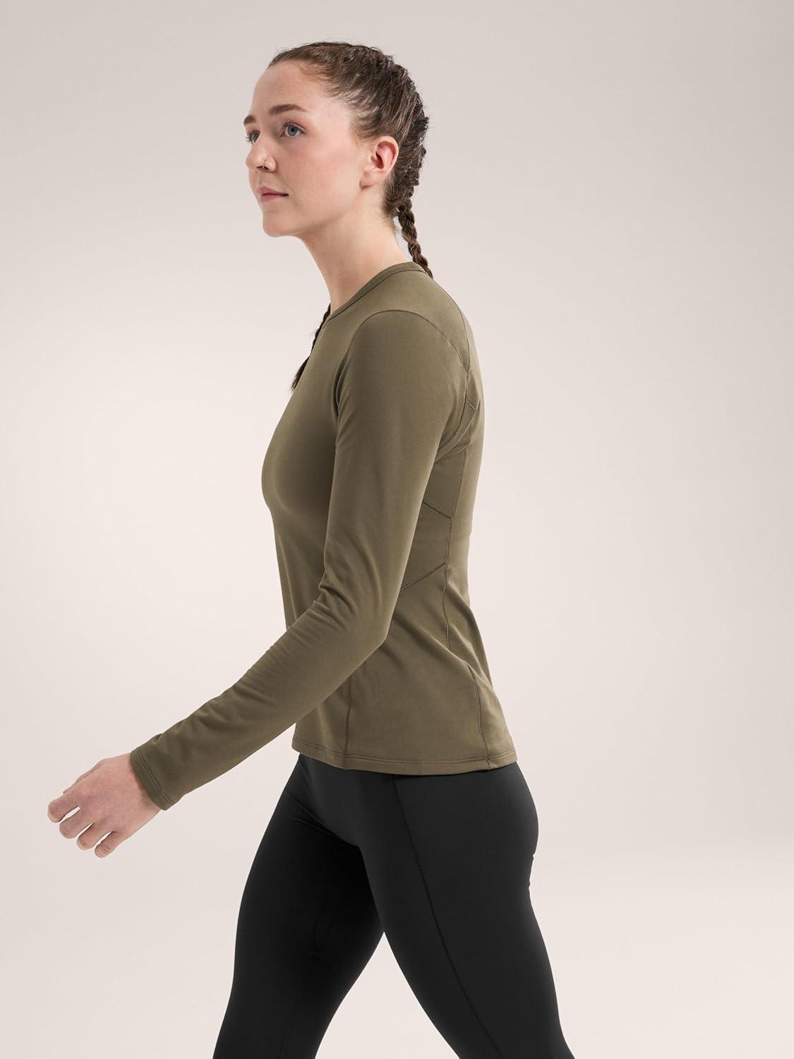 image:imageArcteryx Rho Crew Neck LS Womens Lightweight Microfleece Thermal Base Layer for Women Moisture Wicking Tops for HikingTatsu