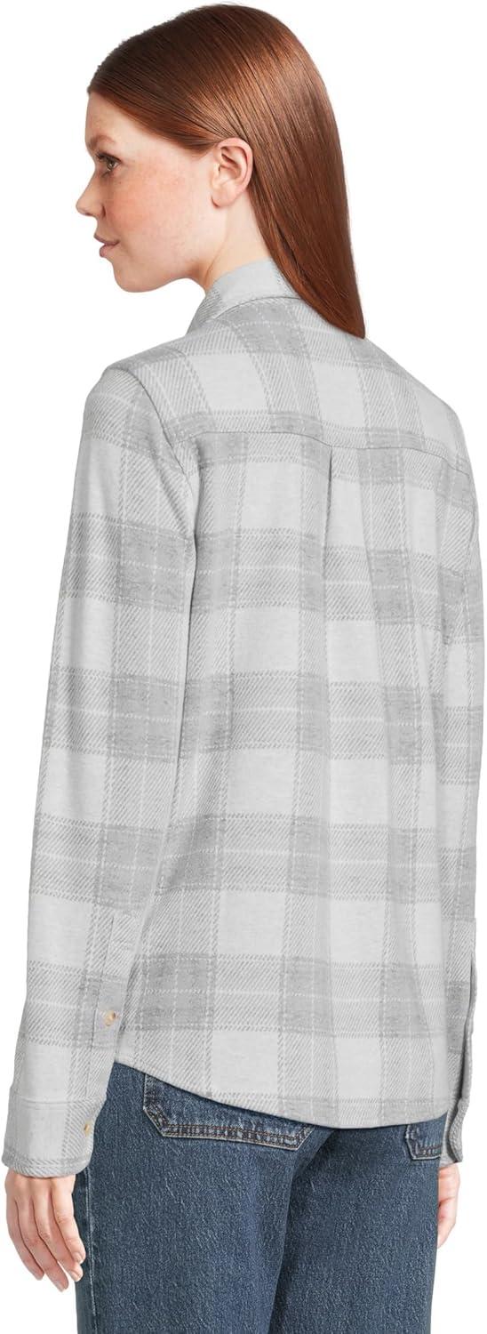 image:imageFaherty Womens Legend Sweater ShirtBlue Ravine Plaid