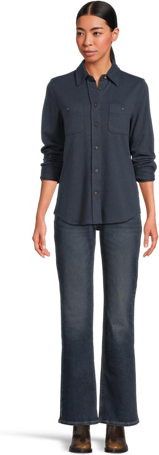 image:imageFaherty Womens Legend Sweater ShirtBrighton Navy Twill