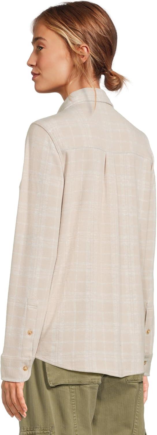image:imageFaherty Womens Legend Sweater ShirtDesert Plains Plaid