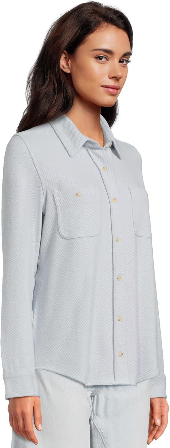 image:imageFaherty Womens Legend Sweater ShirtIce Blue Twill