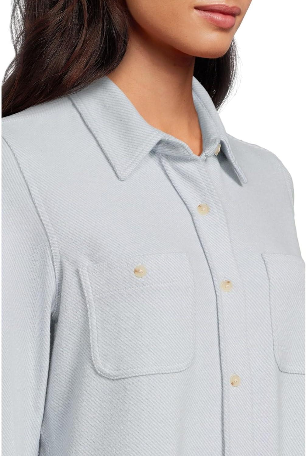 image:imageFaherty Womens Legend Sweater ShirtIce Blue Twill