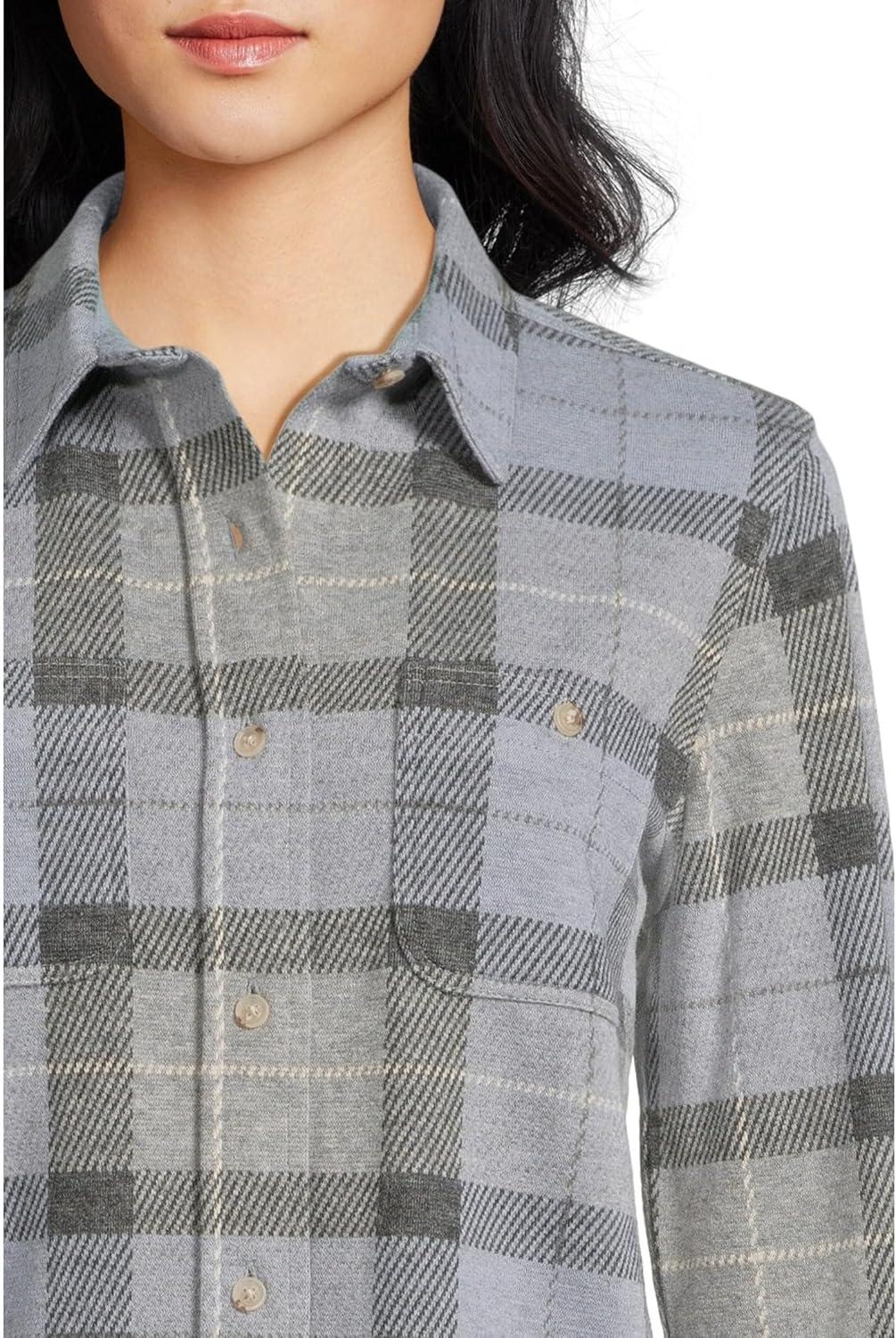 image:imageFaherty Womens Legend Sweater ShirtTrue North Plaid